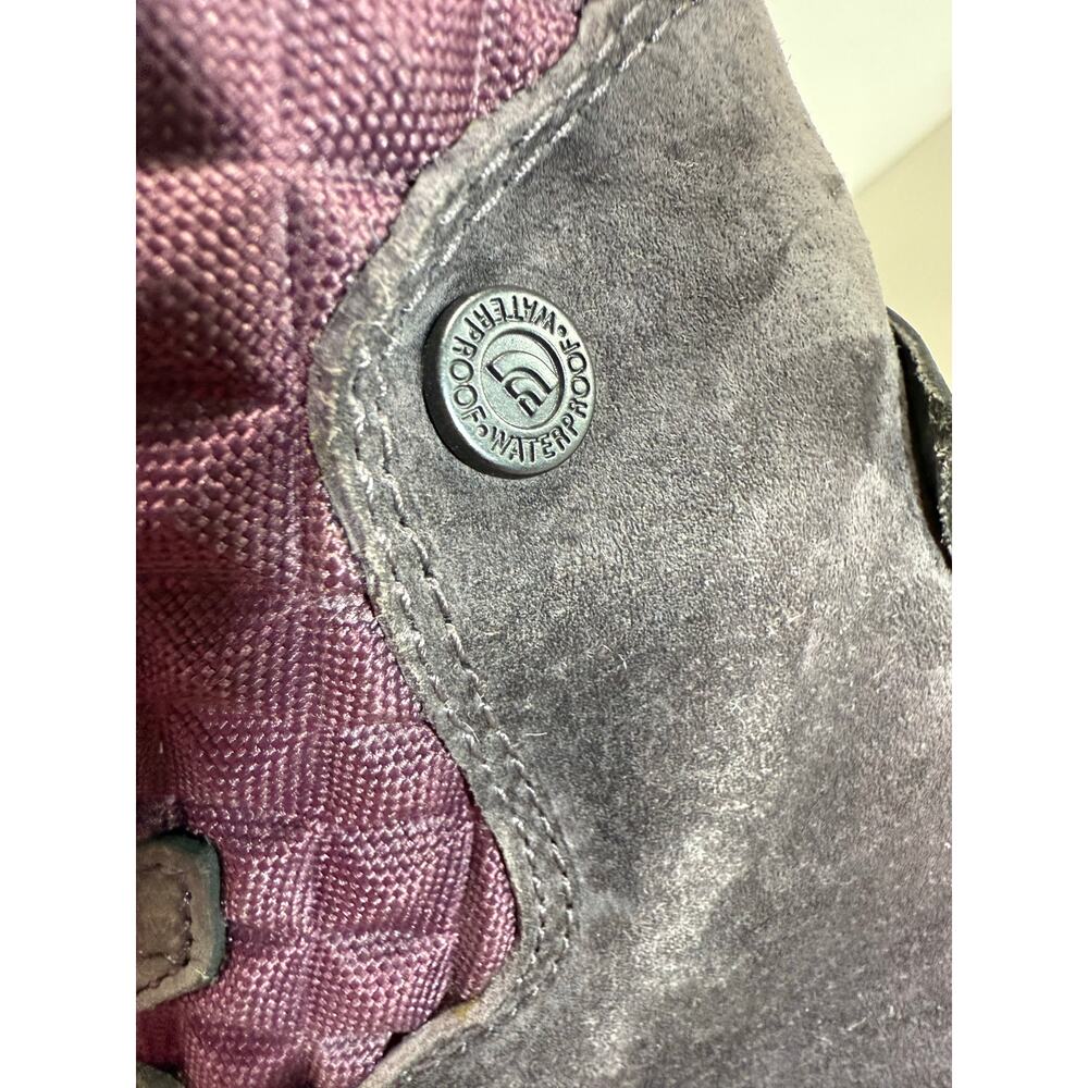 The North Face Shellista III Tall Boots Women’s Sz 7 Gray Purple Faux Fur Winter - Picture 8 of 14